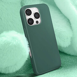 Avis Avizar Coque pour iPhone 16 Pro Max Semi-rigide Soft-touch Anti-traces Vert Foncé