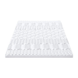 Avis Vente-Unique Surmatelas 140 x 190 cm mémoire de forme 7 zones ép.5cm - ARTISSA de YSMÉE