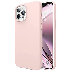 Coque de protection en silicone rose clair pour Apple Iphone 13 Pro -Visiodirect-