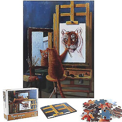 Acheter Universal Tiger Power Puzzle Puzzle, 1000 puzzles de décompression pédagogique, décoration murale