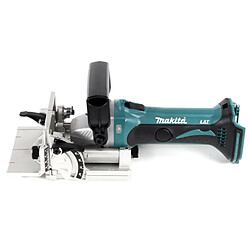 Makita DPJ 180 RT1J Fraiseuse à rainurer sans fil, 18 V Li-Ion + 1x Batterie 5,0 Ah + Chargeur + Makpac