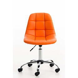 Non Chaise de bureau en simili cuir Emil pas cher