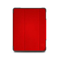 stm goods Coque Dux Plus Duo pour iPad 10.2 2019/20/21 7/8/9ème génération Rouge pas cher