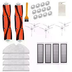 Kits d'accessoires et pièces de rechange pour aspirateur Robot Roborock S6 MAXV S6 PURE S6 S5 MAX S5 S4 E4 E35 E2 Xiaomi 1S