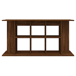 Avis vidaXL Support d'aquarium chêne marron 120x40x60 cm bois d'ingénierie