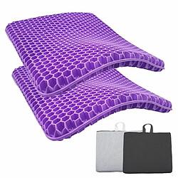 Acheter Coussin de siège en gel Violet Herzberg HG03169-PUR