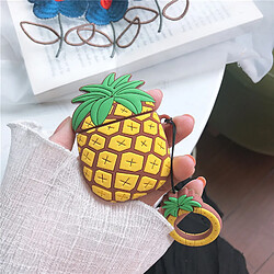 Avis GUPBOO Airpods Coque Housse Étui Protecteur Compatible pour AirPods 3-ins fun tridimensionnel ananas silicone anti-chute