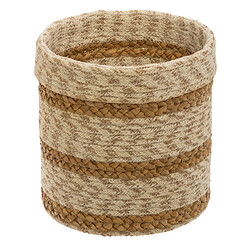 Acheter Atmosphera, Createur D'Interieur Panier Jute Herbier Marin Blanc x 4