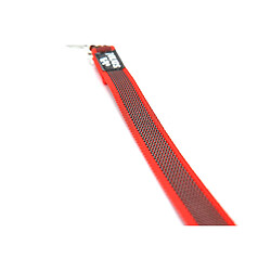 Couleur et Gris Julius-K9 Super-Grip Laisse avec poignée et Anneau O, 20 mm x 1 m x 2 m, Rouge/Gris