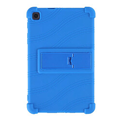 Coque en silicone Souple avec béquille bleu pour votre Samsung Galaxy Tab A7 Lite 8.7 pouces SM-T220 (Wi-Fi)