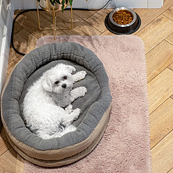 Avis Lit Chauffant Électrique pour Chien et Chat, 76 x 58cm Chauffage pour Animaux, 18 , Marron, Camry, CR7431