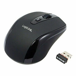 LogiLink ID0031 Souris Optique Mini 2,4 GHz 800/1600 dpi 3 Boutons Noir