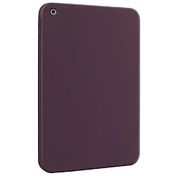 Coque en silicone antichoc violet foncé pour votre iPad 10.2 (2021)/(2020)/(2019)