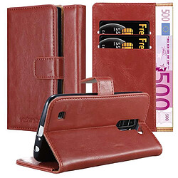 Cadorabo Coque LG K10 2016 Etui en Rouge