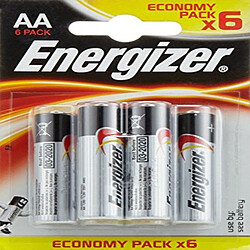 E300132800 Energizer-Pile Alcaline-AA LR6 Blister de 6 Pièces pas cher