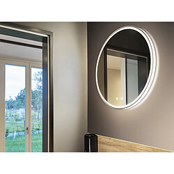 Applique intérieure miroir rond en alu TRUKKO avec ampoule LED - SLV pas cher