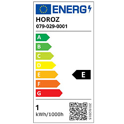 HOROZ ELECTRIC Lot de 5 Spots LED encastrables étanches 1W 100lm 4000K IP67