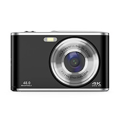 INF Appareil photo numérique Caméra Web 4K 48MP avec zoom 16x Black