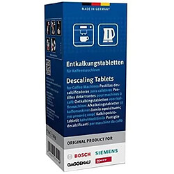 Boîte de 6 pastilles détartrantes pour cafetière Bosch, Siemens, Neff, Gaggenau (00311864)