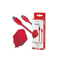 Jaym Pack Chargeur Secteur 1 USB 1A + Câble USB vers Lightning - Collection POP