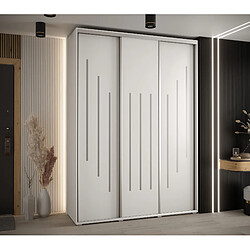 Abiks Meble Armoire DAVOS 8 À Portes Coulissantes 235,2/170/60 3 Portes