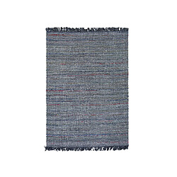 Beliani Tapis en coton gris 160 x 230 cm BESNI pas cher