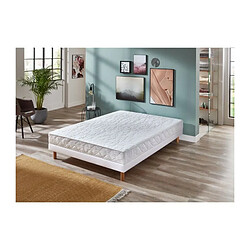 DORMIPUR Ensemble matelas + sommier 140 x 190 cm - Mémoire de forme - MEMORYTECH pas cher