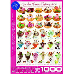 Acheter Puzzle Saveurs de crAme glacAe Eurographics (1000 piAces), Puzzle 1000 piAces