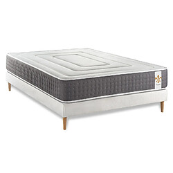 Avis LITIER DELUXE Ensemble Le Vingt-Six 140 x 200 cm sommier Blanc