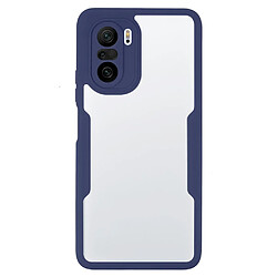 Coque en TPU + acrylique bleu marine pour votre Xiaomi Mi 11i/Poco F3/Redmi K40/K40 Pro