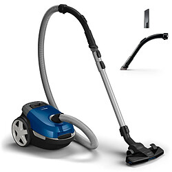 Aspirateur à sacs Philips XD3110/09 Bleu Noir Noir/Bleu 900 W pas cher