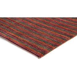 Vidal Tapis de laine 201x140 Violet Juma pas cher