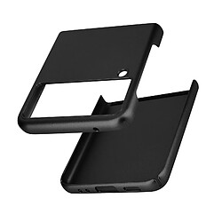 Avizar Coque Samsung Z Flip 3 Rigide avec Bande Antidérapante Noir