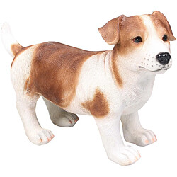 Farmwood Animals Chien Jack russel en résine 39 x 18 x 26 cm brun.