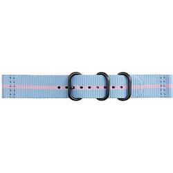 Samsung Bracelet NATO GP-R600BREECAF Samsung pour Gear Sport Bleu / Rose