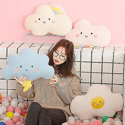 Acheter Universal 48cm mignon carton nuage peluche toys kawaii solaire arc-en-ciel de foudre ciel nuages (foudre bleu