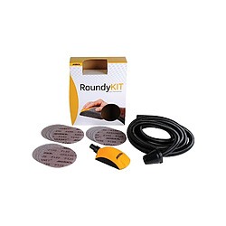 Mirka Kit de cale roundy pour disques Ø 150 mm avant 1 tuyau daspirateur Ø 20 mm 15 disques