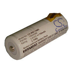 vhbw Batterie 750mAh pour Cardinal Medical CJB-191, Welch-Allyn 11720, 18100, 21700, 71000, 71055, 71110, 71150, 71610, 97210, WA-72200 et 78904586