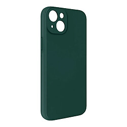 Avizar Coque iPhone 13 Silicone Semi-Rigide avec Finition Soft Touch vert