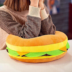 Avis Universal Creative Burger Plux Toy Soft Redded Plux Cushion Oreiller mignon Hamburger Pillow (30 cm)