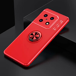 Coque en TPU anti-chocs avec béquille, rouge pour votre OnePlus 10 Pro 5G