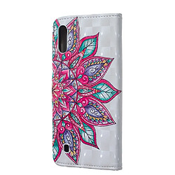 Avis Wewoo Housse Coque Étui en cuir à rabat horizontal 3D avec Motif demi-fleurs pour Galaxy M10avec porte-carte et fentes cartecadre photo et porte-monnaie