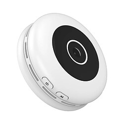 Wewoo H11 Mini HD APP 1080P Caméra de surveillance WiFi intelligente grand angle portable de 120 degrésNe supporte pas la vision de nuit infrarougel&39enregistrement avec détection de mouvementl&39enregistrement photo et l&39enregistrement en boucle Blanc