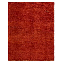 Vidal Tapis de laine 197x154 rouge Gabbeh Shouli