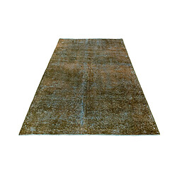 Acheter Vidal Tapis de laine 203x111 Bleu Vintage Royal