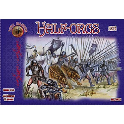 Half-Orcs, set 4 - 1:72e - ALLIANCE