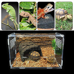 Universal Verre acrylique transparent reptile cellulaire fournitures pour animaux de compagnie pour animaux à sang froid reptiles animaux de compagnie insectes décoration de la maison pas cher