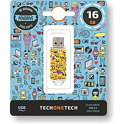 Techone Clé USB Tech One Tech Emojis 16 GB