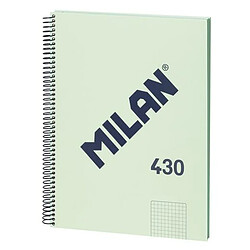 Carnet Milan 430 Vert A4 80 Volets (3 Unités)