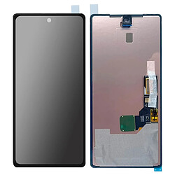 Écran Complet Officiel pour Google Pixel 7a LCD et Vitre Tactile Noir